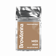 BrowXenna Хна для бровей Блонд #203, ореховый (светло-каштановый), (саше), 3 г